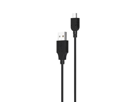 Кабель USB VIXION PRO (VX-03) mini USB (1м) (черный)