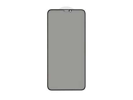 Защитное стекло 3D PRIVACY для iPhone XS MAX/11 Pro Max (черный) (VIXION)