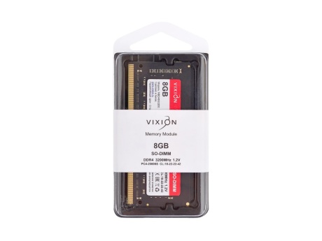 Оперативная память Vixion 8 ГБ (SO-DIMM, DDR4, 3200 МГц, 18-22-22-42, 1,2V)