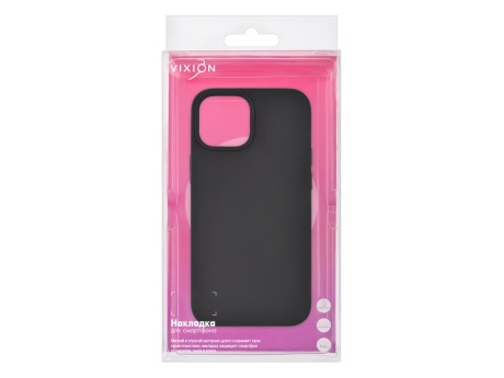 Накладка Vixion для iPhone 13 mini (черный)
