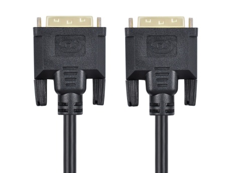 Кабель VIXION CAB18 DVI-D - DVI-D Dual Link, 1,8 м (черный)