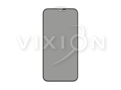 Защитное стекло 3D PRIVACY для iPhone 12/12 Pro (черный) (VIXION)
