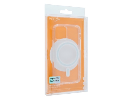 Накладка Vixion для iPhone 12 Mini MagSafe (прозрачный)