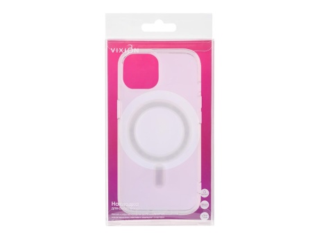 Накладка Vixion для iPhone 15 MagSafe (прозрачный)