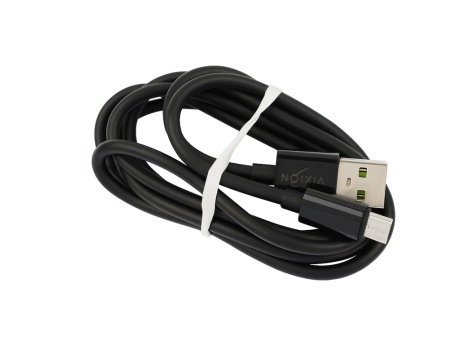 Кабель USB VIXION (K25m) microUSB (1.2м) (черный)