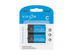Батарейка Vixion солевая R14P - C2 (блистер 2шт)