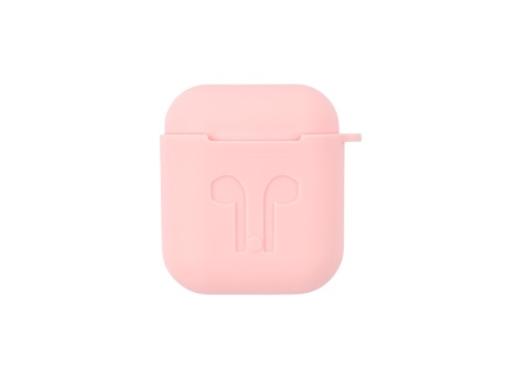 Чехол силиконовый для AirPods (розовый) (VIXION)