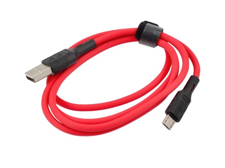 Кабель USB VIXION PRO (VX-07m) microUSB (1м) (красный)