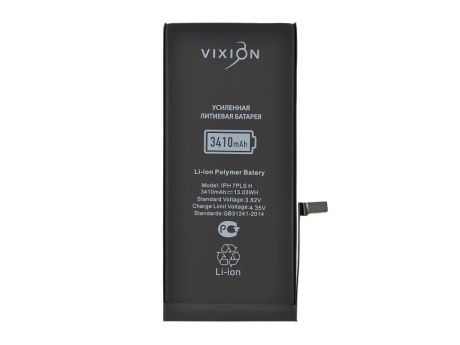 Аккумулятор для iPhone 7 Plus (Vixion) усиленная (3410 mAh) с монтажным скотчем