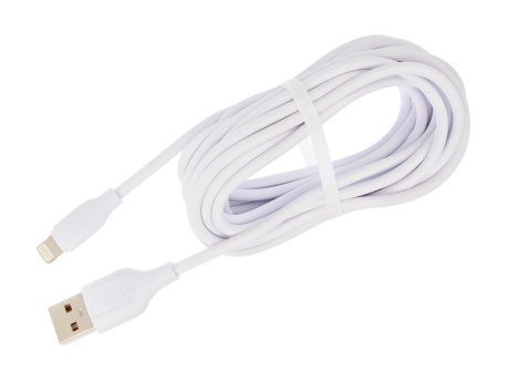Кабель USB VIXION (K2i) для iPhone Lightning 8 pin (3м) (белый)