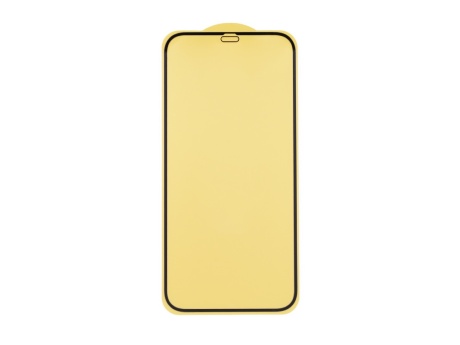 Защитное стекло 6D для iPhone 12/12 Pro (черный) (VIXION)
