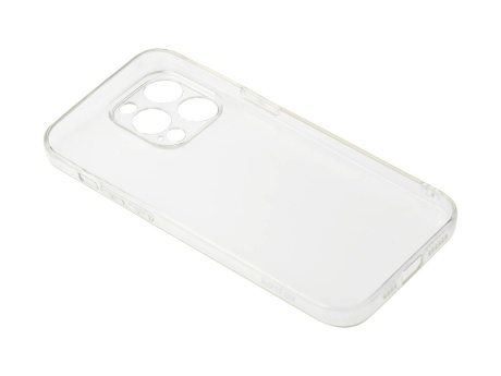 Накладка силиконовая Vixion 1,0мм для iPhone 15 Pro Max (прозрачный)