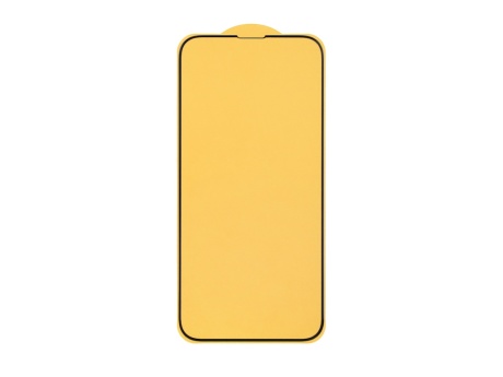 Защитное стекло 6D для iPhone 13/13 Pro/14 (черный) (VIXION) тех пак