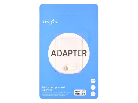 Адаптер VIXION (AD49) micro USB - Lightning (белый)