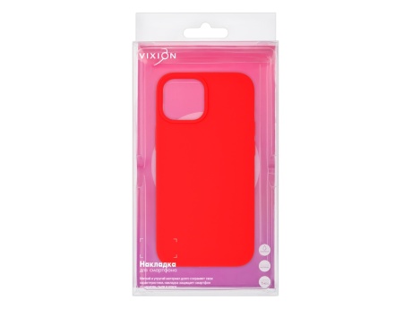 Накладка Vixion для iPhone 13 mini (красный)