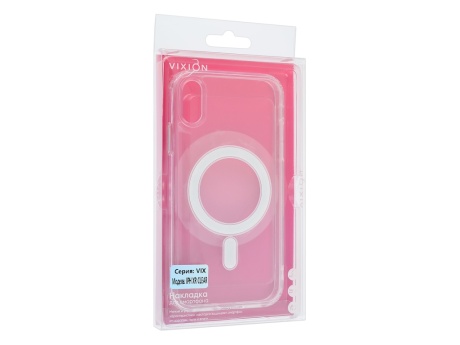 Накладка Vixion для iPhone XR MagSafe (прозрачный)