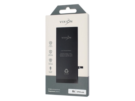 Аккумулятор для iPhone 6S (Vixion) (1715 mAh) с монтажным скотчем