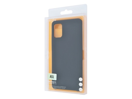 Накладка Vixion для Samsung A515 Galaxy A51 (черный)