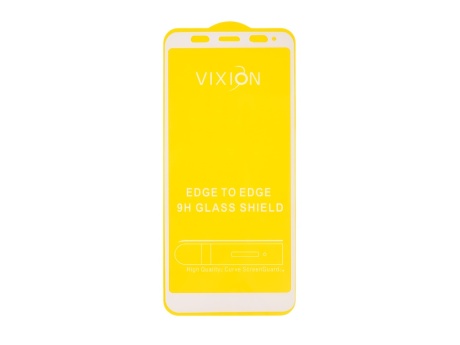 Защитное стекло 6D для Xiaomi Redmi Note 5/Note 5 Pro (белый) (VIXION)