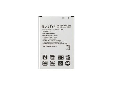 Аккумулятор для LG G4 H818/G4 Stylus H540/X190 Ray (BL-51YF) (VIXION)