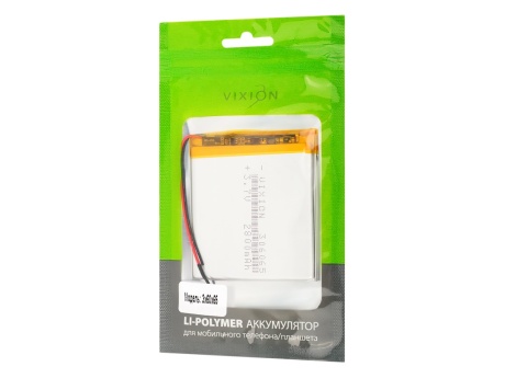 Аккумулятор универсальный 3x60x65 mm (3,7V Li-Pol) (Vixion)