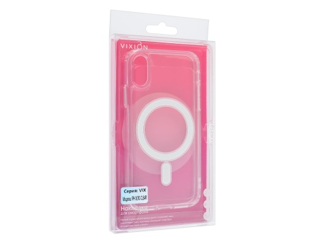 Накладка Vixion для iPhone X/XS MagSafe (прозрачный)