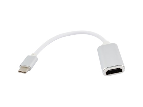 Адаптер VIXION (AD31) Type-C (M) - HDMI (F) (серебро)