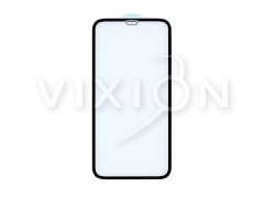 Защитное стекло 6D для iPhone XR/11 (черный) (VIXION)