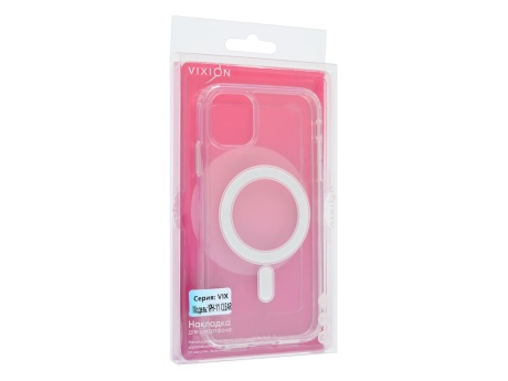 Накладка Vixion для iPhone 11 MagSafe (прозрачный)