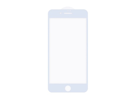 Защитное стекло 3D для iPhone 7 Plus/8 Plus (белый) (VIXION)