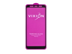 Защитное стекло 6D для Samsung A750F/A730F/A605F/J415F/J610F/J810F (черный) (VIXION)