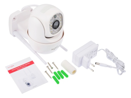 IP-камера Wi-Fi Vixion N20W-PT12 поворотная влагозащитная, 2Mp, 1080P (белый)
