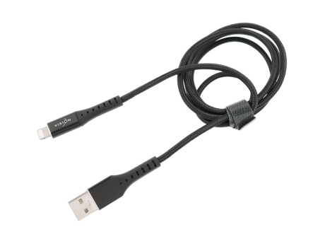 Кабель USB VIXION Special Edition (K32i) для iPhone MFI Lightning 8 pin (1м) (черный)