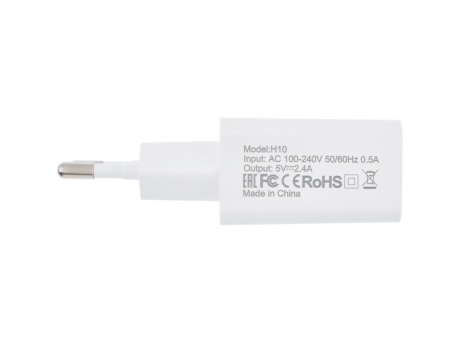СЗУ VIXION Special Edition H10 (2-USB 2,4A) (белый)