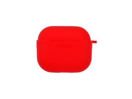 Чехол силиконовый для AirPods 3 (красный) (VIXION)