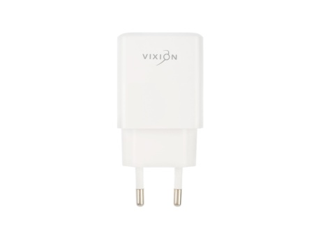 СЗУ VIXION Special Edition H13 (1-USB 3A/1-Type-C Power Delivery) 20W (белый)