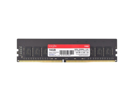 Оперативная память Vixion 16 ГБ (DIMM, DDR4, 3200 МГц, 18-22-22-42, 1,35V)