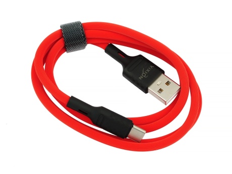 Кабель USB VIXION (K27c) Type-C (1м) (красный)