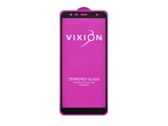 Защитное стекло 6D для Samsung J415F/J610F/J810F/A750F/A605F (черный) (VIXION) (0)