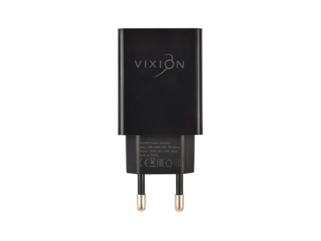 СЗУ VIXION L4i (1-USB/1A) + Lightning кабель 1м (черный)