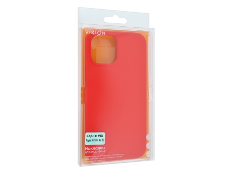 Накладка Vixion для iPhone 12 Pro Max (красный)