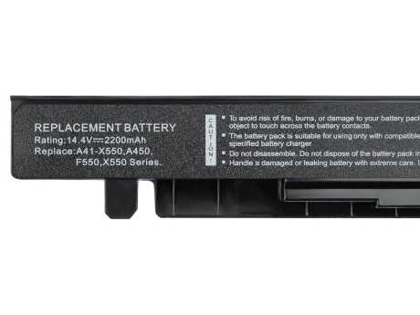 Аккумулятор для ноутбука Asus X550/X550A/A450/X450/X450E/R510/F550 (A41-X550,A41-X550A) (vixion)