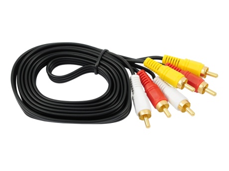 Кабель VIXION CAB31 3RCA (M) - 3RCA (M) 1.5m (черный)