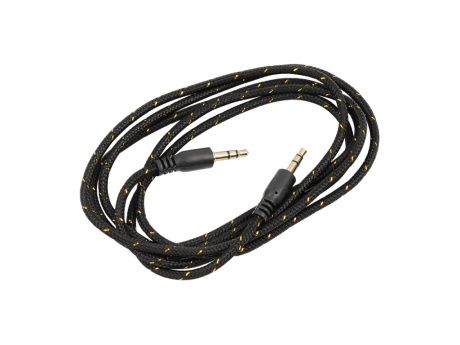 Кабель VIXION CAB50 AUX 3,5 (M) - AUX 3,5 (M) 1.5m (черный)