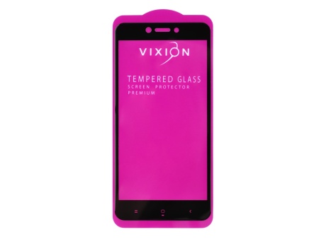 Защитное стекло 3D для Xiaomi Redmi 4X (черный) (VIXION)