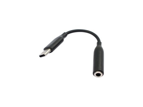 Адаптер VIXION (AD26) Jack 3.5 (F) - Type-C (черный)