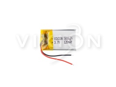 Аккумулятор универсальный 50х16х24 120mAh (3,7V Li-Pol) (Vixion)