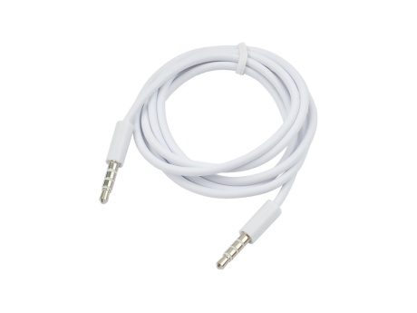 Кабель VIXION CAB52 AUX 3,5 (M) - AUX 3,5 (M) 1m (белый)