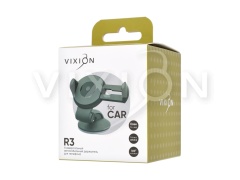 Авто-держатель VIXION R3 с присоской на стекло (черный)