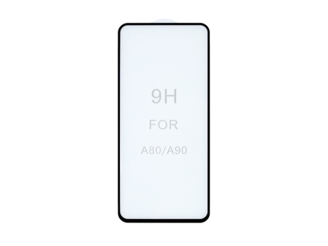 Защитное стекло 3D для Samsung A805F/A905F Galaxy A80/A90 (черный) (VIXION)